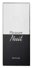 Rave Pleasure Nuit Eau De Parfum 100ml 3.4 Fl.oz. For Men & Women | Long Lasting