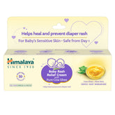 Himalaya Baby Rash Relief Cream With Pure Cow Ghee, Helps Heal & Prevent Diaper Rashes | 50gm