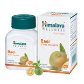 Himalaya Wellness Pure Herbs Bael Bowel Wellness, Improving Intestinal Flora & Aiding Healthy Digestion | 60 Tablets (Pack Of 2)
