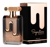 Rave Signature Night Eau De Parfum 100ml 3.4 Fl.oz. Men Luxury Fragrance | Long Lasting