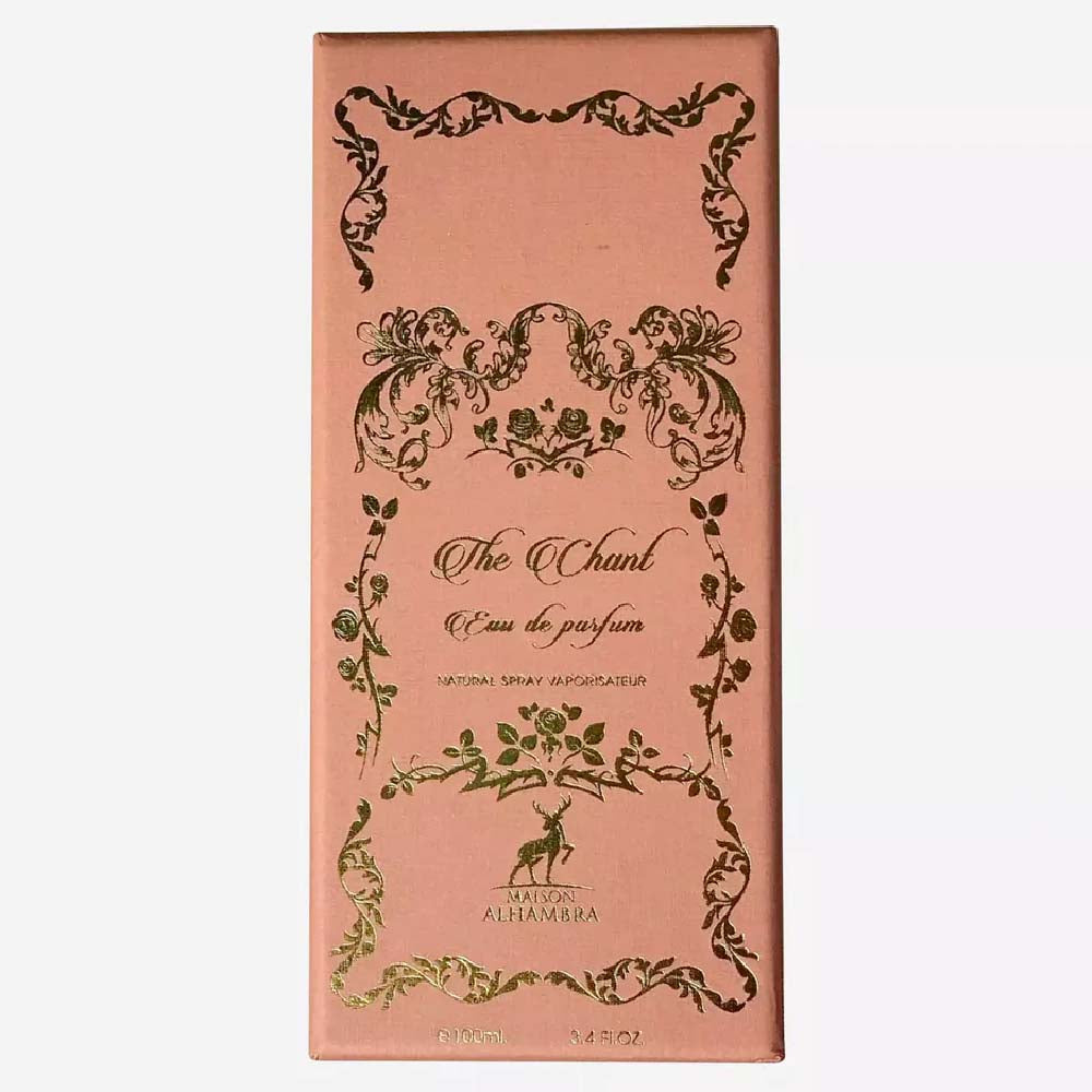 THE CHANT BY MAISON ALHAMBRA EAU DE PARFUM 100ML 3.4 FL.OZ. FOR WOMEN THE CHANT BY MAISON ALHAMBRA EAU DE PARFUM 100ML 3.4 FL.OZ. FOR WOMEN
