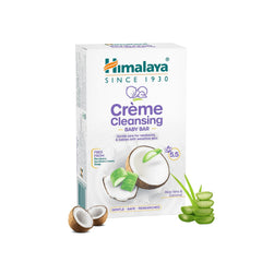 Himalaya Creme Cleansing Baby Bar, Gentle Care For Newborns & Babies With Sensitive Skin | 75gm