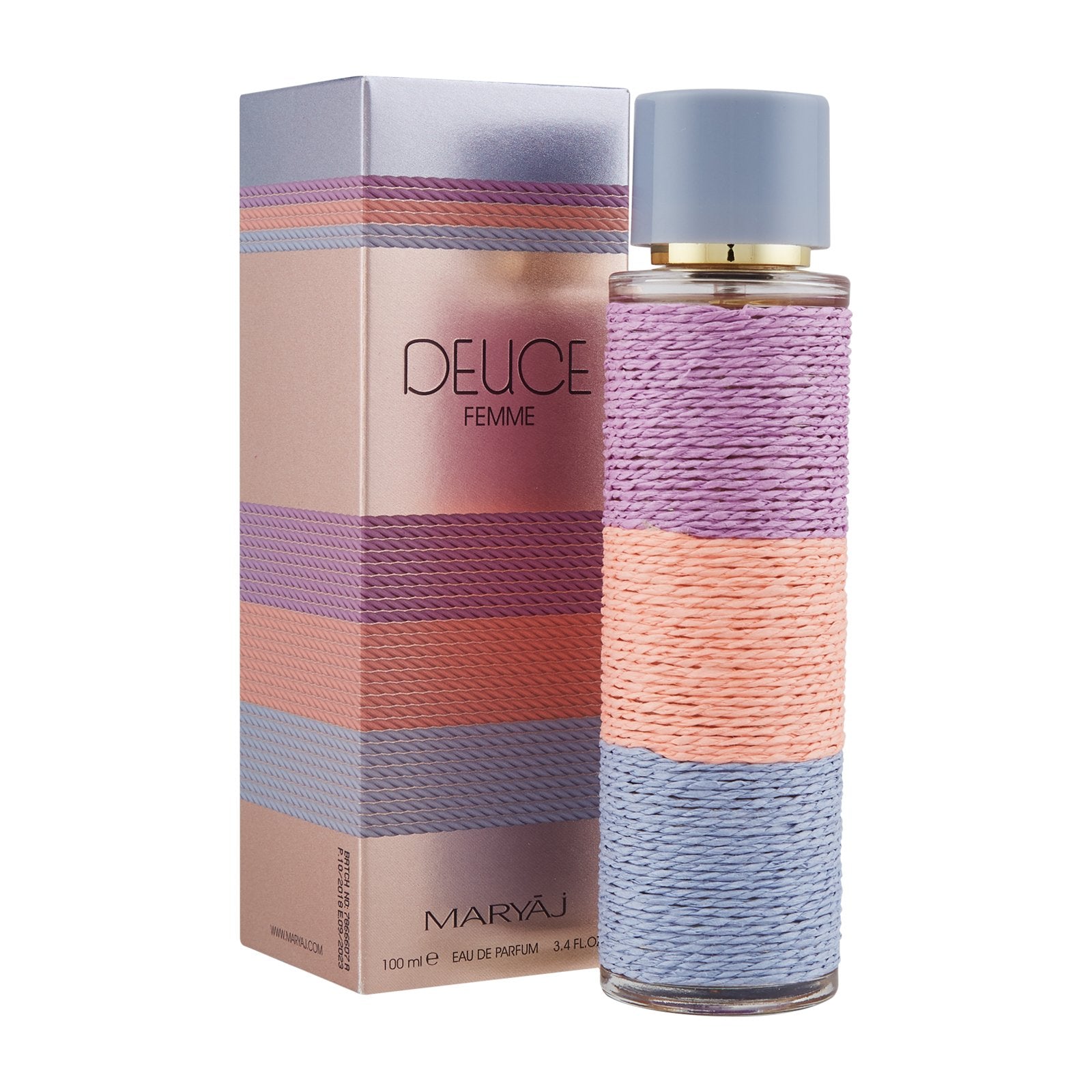 Ajmal Titanium 100ml 3.4 Fl.oz. & M Maryaj White 90ml 3 Fl.oz. & Deuce Femme Edp Eau De Parfum  100ml 3.4 Fl.oz. | For Men & Women | combo Of 3 Ajmal Titanium 100ml 3.4 Fl.oz. & M Maryaj White 90ml 3 Fl.oz. & Deuce Femme Edp Eau De Parfum  100ml 3.4 Fl.oz. | For Men & Women | combo Of 3