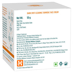 Himalaya Dark Spot Clearing Turmeric Face Cream, Natural Remedy For Skin Problems | 50gm