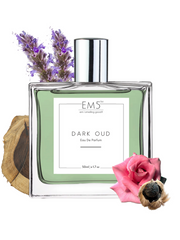 EM5 Dark Oud Perfume | 50 Ml 1.7 Fl.oz. | Men's Eau De Parfum | Strong & Long Lasting Spray | Rose Oud Patchouli Fragrance | Luxury Perfume Spray For Him