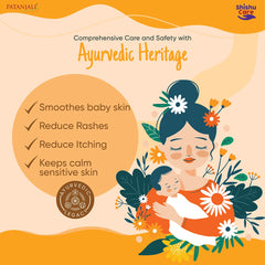 Patanjali Shishu Care Diapper Rash Cream, With Nourish, Soothes Baby'S Sensitive Skin, 25gm