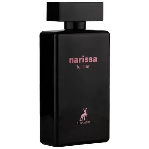 NARISSA FOR HER BY MAISON ALHAMBRA EAU DE PARFUM 100ML 3.4 FL.OZ. WOMEN FRAGRANCE NARISSA FOR HER BY MAISON ALHAMBRA EAU DE PARFUM 100ML 3.4 FL.OZ. WOMEN FRAGRANCE