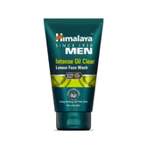 Himalaya Men Intense Oil Clear Lemon Face Wash, Long Lasting, Oil Free Skin | 50ml