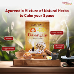 Patanjali Aastha Dasangam Powder, With Long Lasting, 50gm
