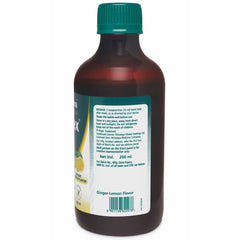 Himalaya Gasex Syrup, Ginger Lemon Flavour, May Help To Improve The Digestive System | 200ml