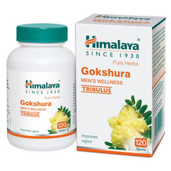 Himalaya Gokshura Ayurvedic Tablets For Men, Supports Stamina & Vigour | 120 Tablets