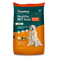 Himalaya Healthy Pet Food Adult - Chicken & Pumpkin, Complete & Balanced Food For Dogs | 10 Kg