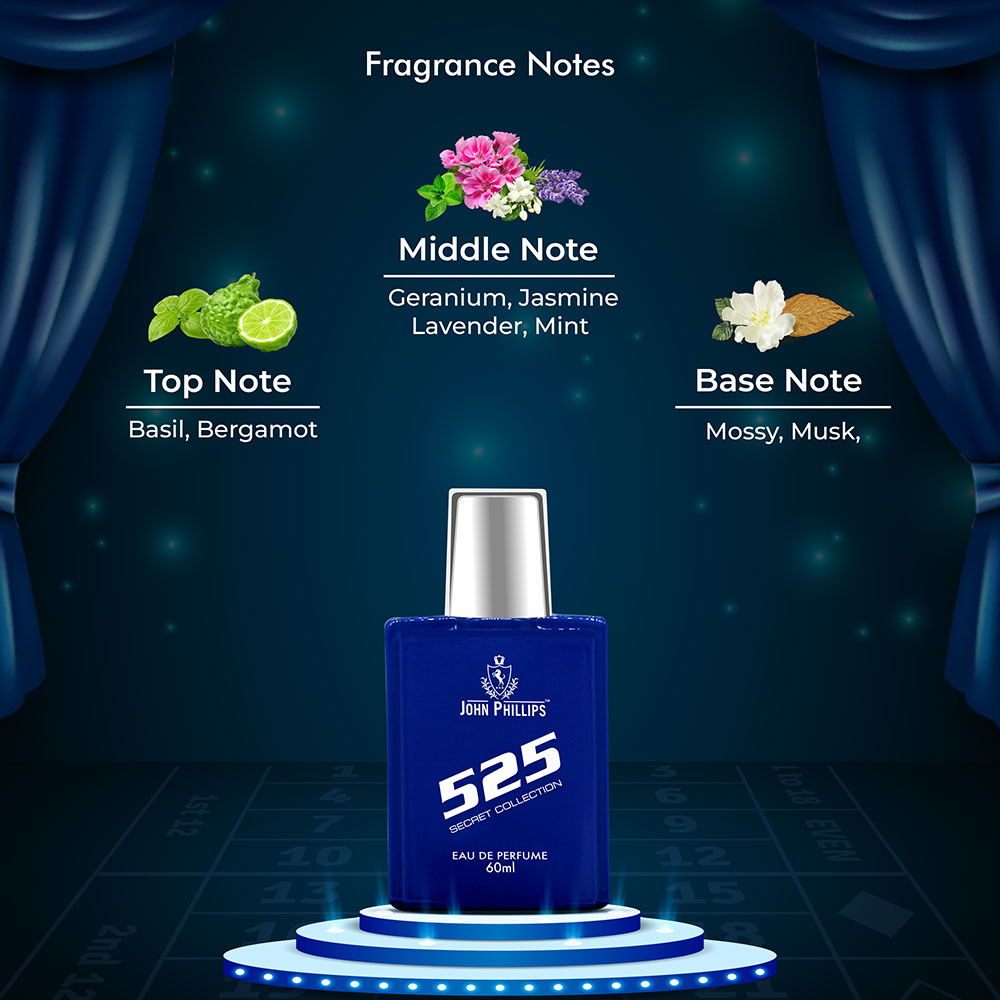 John Phillips 525 Eau De Parfum 60ml 2 Fl.oz. & Passport Eau De Parfum 100ml 3.4 Fl.oz. | For Men John Phillips 525 Eau De Parfum 60ml 2 Fl.oz. & Passport Eau De Parfum 100ml 3.4 Fl.oz. | For Men