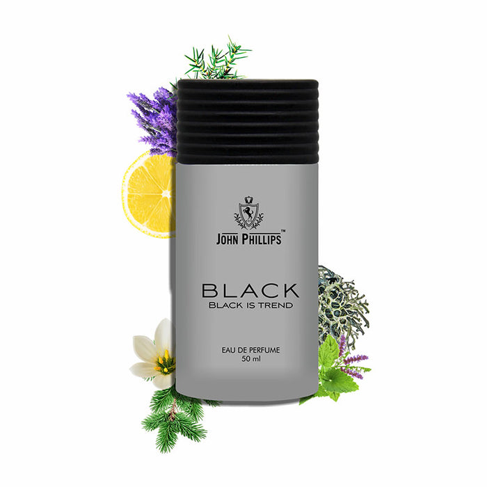 John Phillips Black Eau De Perfume 50ml 1.6 Fl.oz. & Titanic Eau De Perfume 100ml 3.4 Fl.oz. | For Men & Women Combo Of 2 John Phillips Black Eau De Perfume 50ml 1.6 Fl.oz. & Titanic Eau De Perfume 100ml 3.4 Fl.oz. | For Men & Women Combo Of 2
