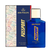 John Phillips Men Passport Eau De Perfume 100ml 3.4 Fl.oz. Skin Friendly & Long Lasting Perfume | Men Oriental Fragrance
