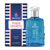 John Phillips Men Tomm Sportz Intense Touch Eau De Perfume 60ml 2 Fl.oz. Skin Friendly & Long Lasting Perfume For Sports & Gym