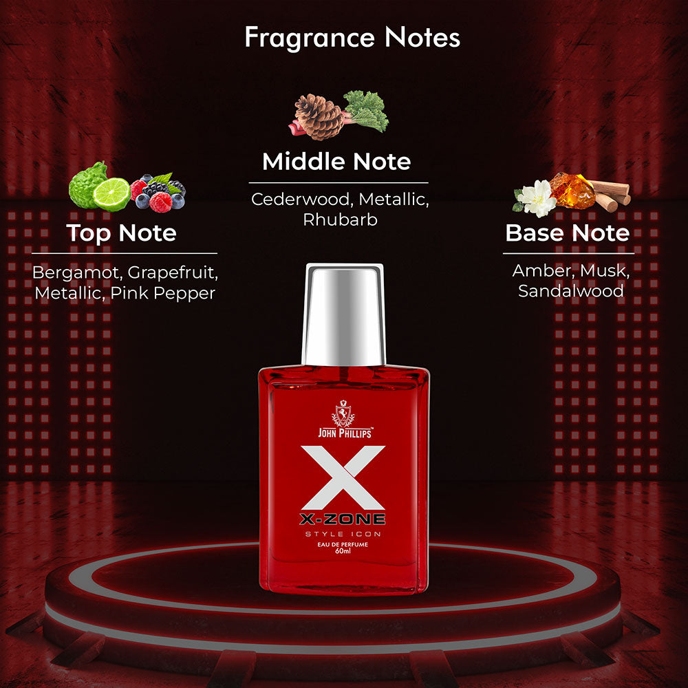 John Phillips Luxury X Zone & 525 Eau De Perfume 60ml 2 Fl.oz. Each Pack Of 2 For Men & Women John Phillips Luxury X Zone & 525 Eau De Perfume 60ml 2 Fl.oz. Each Pack Of 2 For Men & Women
