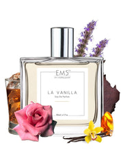 EM5 La Vanilla Eau De Parfum For Women 50 Ml 1.7 Fl.oz. | Strong And Long Lasting | Vanilla Warm Spicy | Luxury Gift For Women