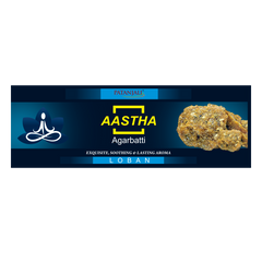 Patanjali Aastha Agarbatti Loban,18 Stick, With Exquisite, Soothing & Long Lasting Aroma | 22g