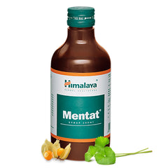 Himalaya Mentat Syrup For Mental Fatigue, Anxiety & Stress | 200ml (Pack Of 2)
