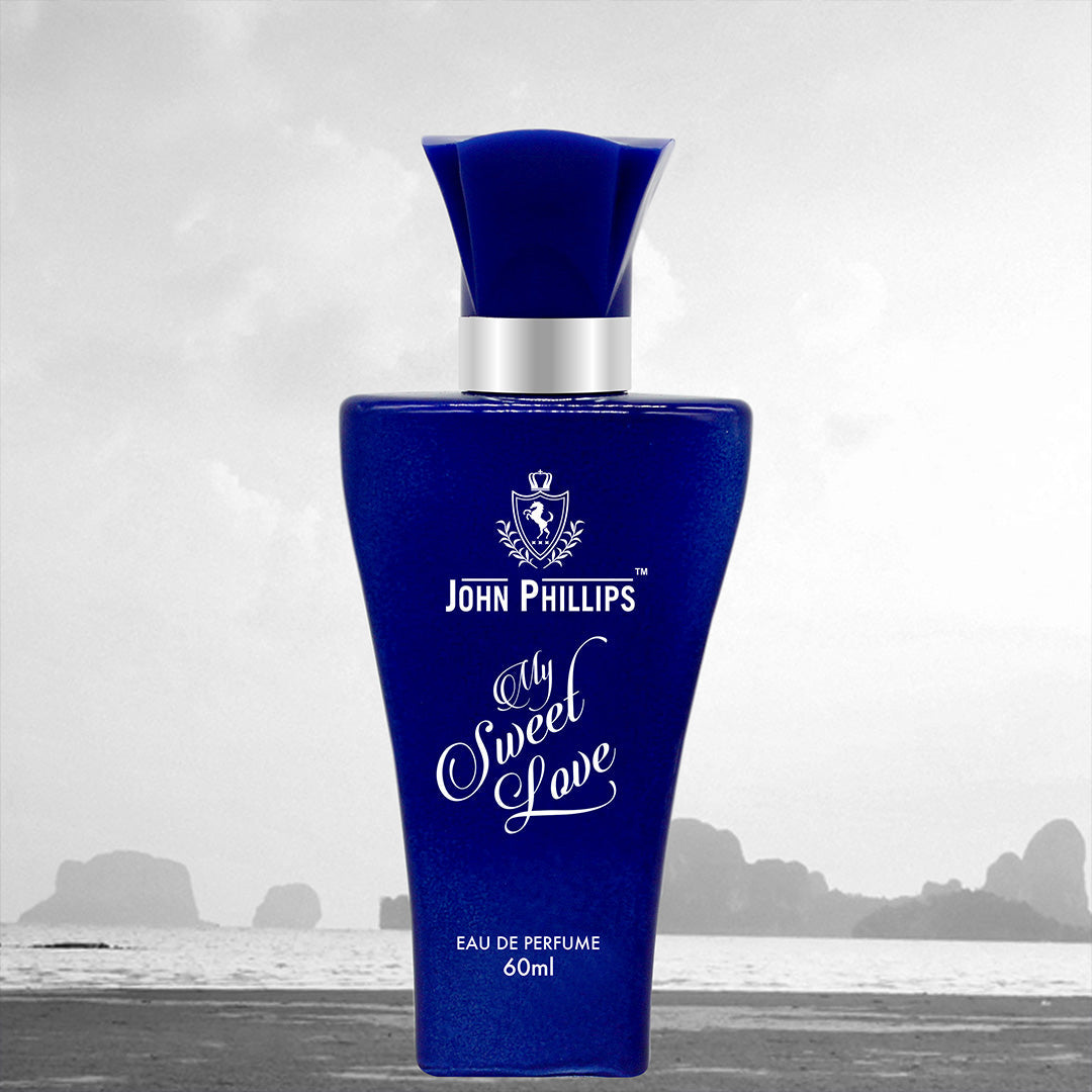John Phillips My Sweet Love 60ml 2 Fl.oz. & Water Drops Eau De Parfum 125ml 4.2 Fl.oz. | Long Lasting Fragrance For Unisex John Phillips My Sweet Love 60ml 2 Fl.oz. & Water Drops Eau De Parfum 125ml 4.2 Fl.oz. | Long Lasting Fragrance For Unisex