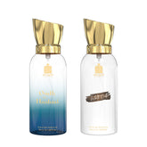 ADILQADRI WHITE OUDH & OUDH AL HASHMI ATTAR COMBO | STRONG MASCULINE & SWEET ARABIC SCENT | LONG LASTING ALCOHOL-FREE ROLL-ON ATTAR FOR MEN & WOMEN | 50ML 1.6 FL.OZ. EACH X2