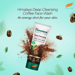 Himalaya Deep Cleansing Coffee Face Wash Removes Deeply Embedded Impurities & Oil Residue | 100ml