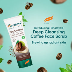 Himalaya Deep Cleansing Coffee Face Scrub, Energize Your Skin With Coffee Boost | 100gm