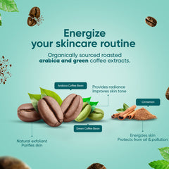 Himalaya Deep Cleansing Coffee Face Scrub, Energize Your Skin With Coffee Boost | 100gm