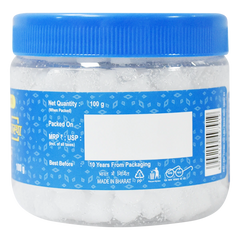 Patanjali Aastha Premium Camphor With Free Gangajal, With Premium Camphor Purifies, 100gm