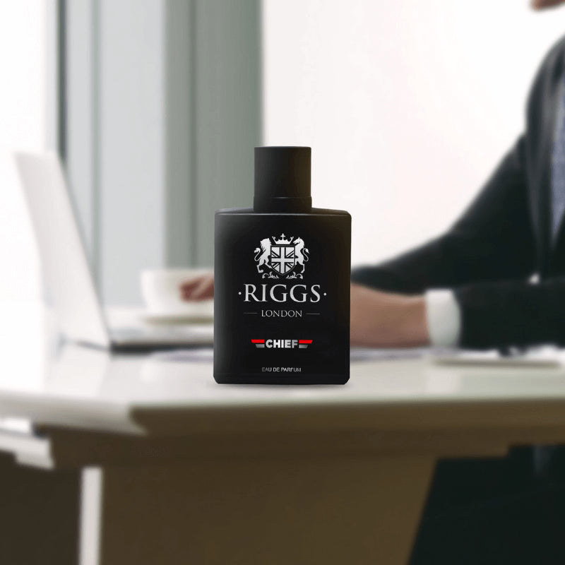 Riggs London Chief Eau De Parfum 100ml 3.4 Fl.oz. Men Fragrance | Long Lasting Riggs London Chief Eau De Parfum 100ml 3.4 Fl.oz. Men Fragrance | Long Lasting