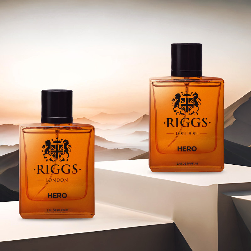 Riggs London Hero Eau De Parfum 100ml 3.4 Fl.oz. Perfect Gift For Husband | Long Lasting Riggs London Hero Eau De Parfum 100ml 3.4 Fl.oz. Perfect Gift For Husband | Long Lasting
