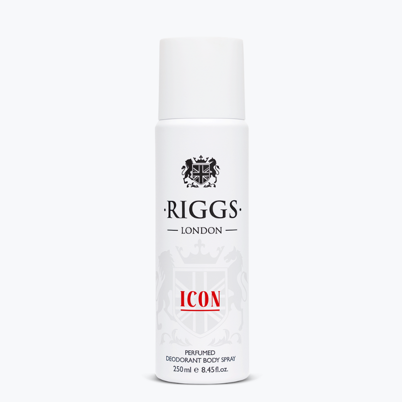 Riggs London Icon Perfumed Deodorant Body Spray 250ml 8.4 Fl.oz. For Men & Women Riggs London Icon Perfumed Deodorant Body Spray 250ml 8.4 Fl.oz. For Men & Women