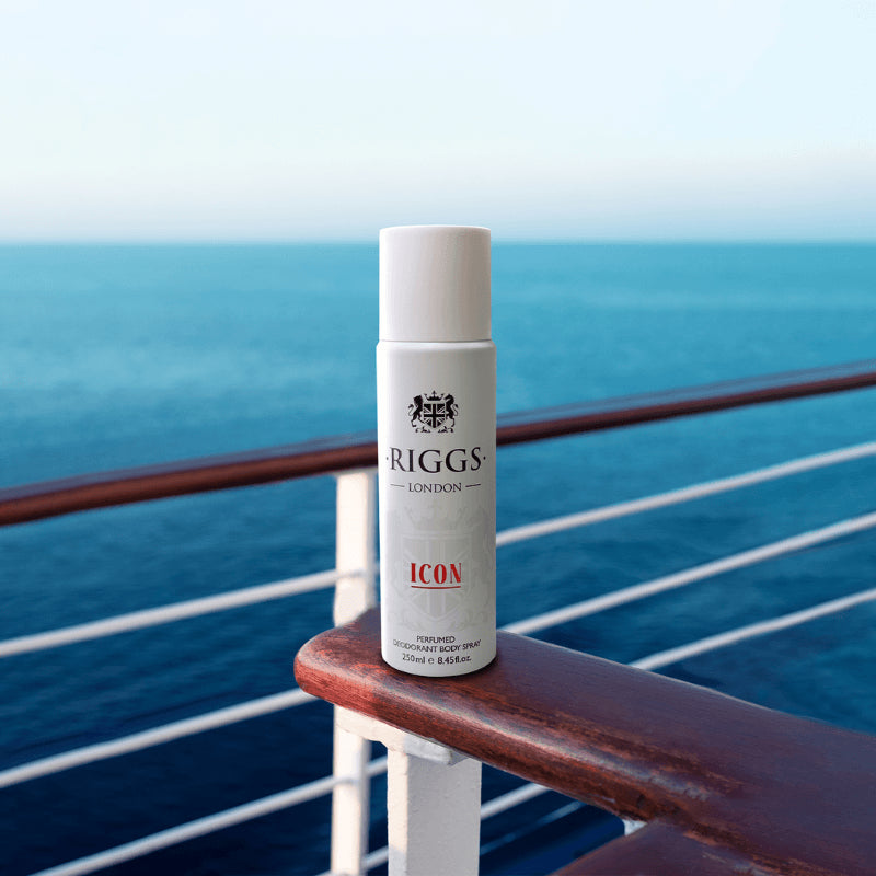 Riggs London Icon Perfumed Deodorant Body Spray 250ml 8.4 Fl.oz. For Men & Women Riggs London Icon Perfumed Deodorant Body Spray 250ml 8.4 Fl.oz. For Men & Women