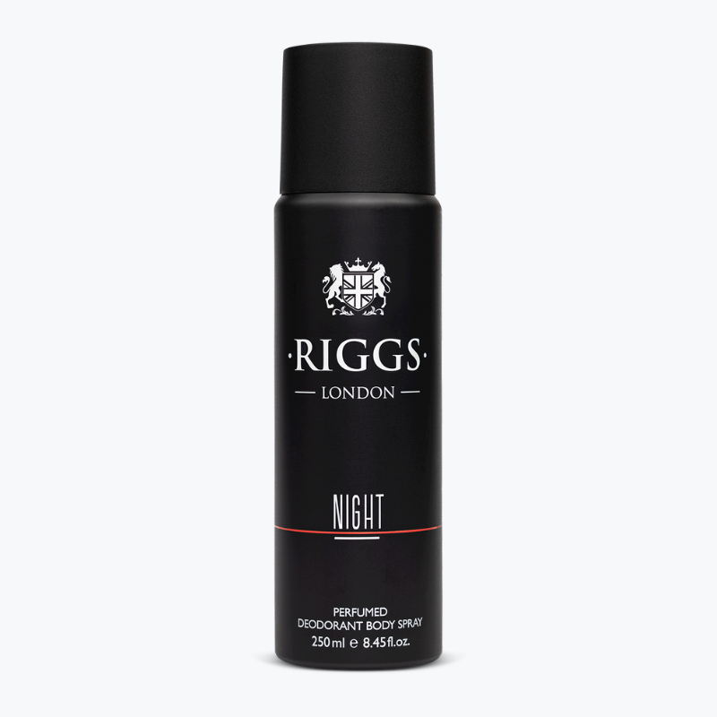 Riggs London Night Perfumed Deodorant Body Spray 250ml 8.4 Fl.oz. Unisex Fragrance Riggs London Night Perfumed Deodorant Body Spray 250ml 8.4 Fl.oz. Unisex Fragrance