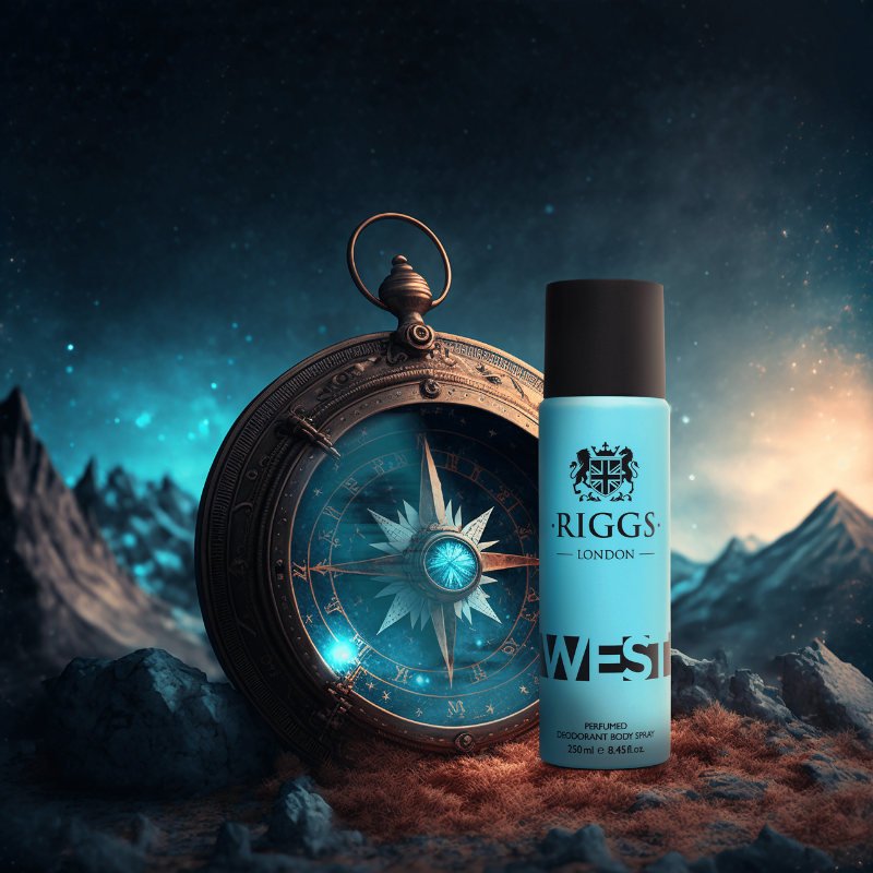 Riggs London West Perfumed Deodorant Body Spray 250ml 8.4 Fl.oz. For Unisex | Long Lasting Riggs London West Perfumed Deodorant Body Spray 250ml 8.4 Fl.oz. For Unisex | Long Lasting