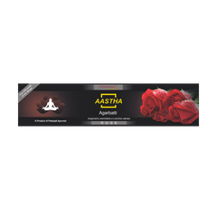 Patanjali Aastha Agarbatti Rose, With Exquisite, Soothing & Long Lasting Aroma | 125gm