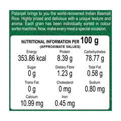 Patanjali Shakti XXL Basmati Rice 5kg