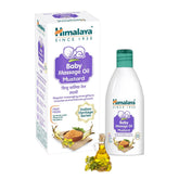 Himalaya Baby Massage Oil - Mustard, Regular Massaging Strengthens Muscles & Enhances Growth | 100ml