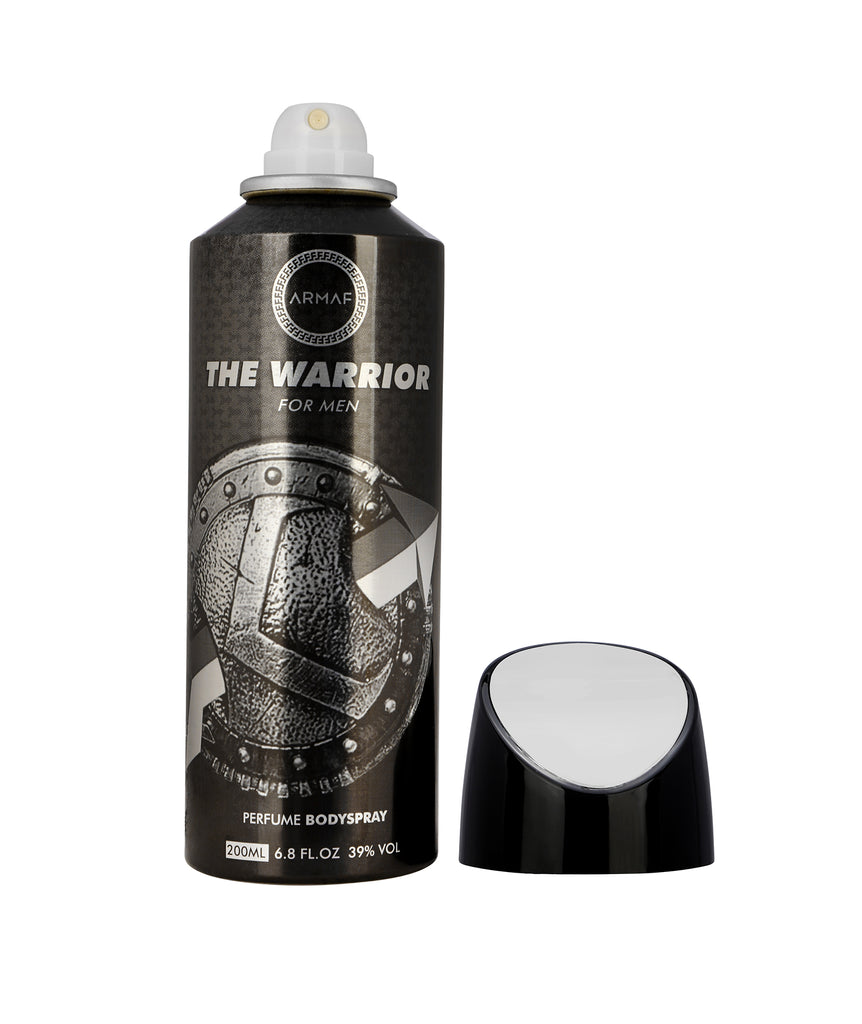 Armaf The Warrior Perfume Body Spray 200ml 6.7 Fl.oz. Daily Wear Deo For Men | Long Lasting | Alcohol Free Armaf The Warrior Perfume Body Spray 200ml 6.7 Fl.oz. Daily Wear Deo For Men | Long Lasting | Alcohol Free