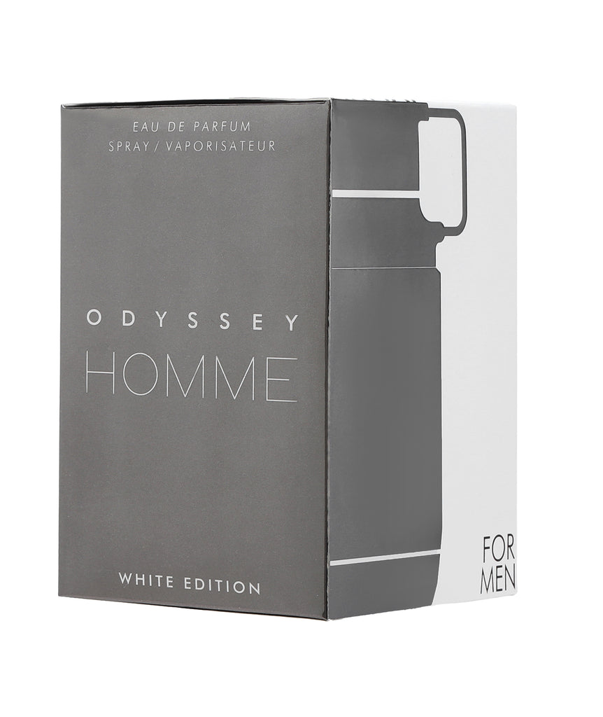 ARMAF ODYSSEY HOMME WHITE EDITION EAU DE PARFUM FOR MEN 100ML 3.4 FL.OZ. ARMAF ODYSSEY HOMME WHITE EDITION EAU DE PARFUM FOR MEN 100ML 3.4 FL.OZ.