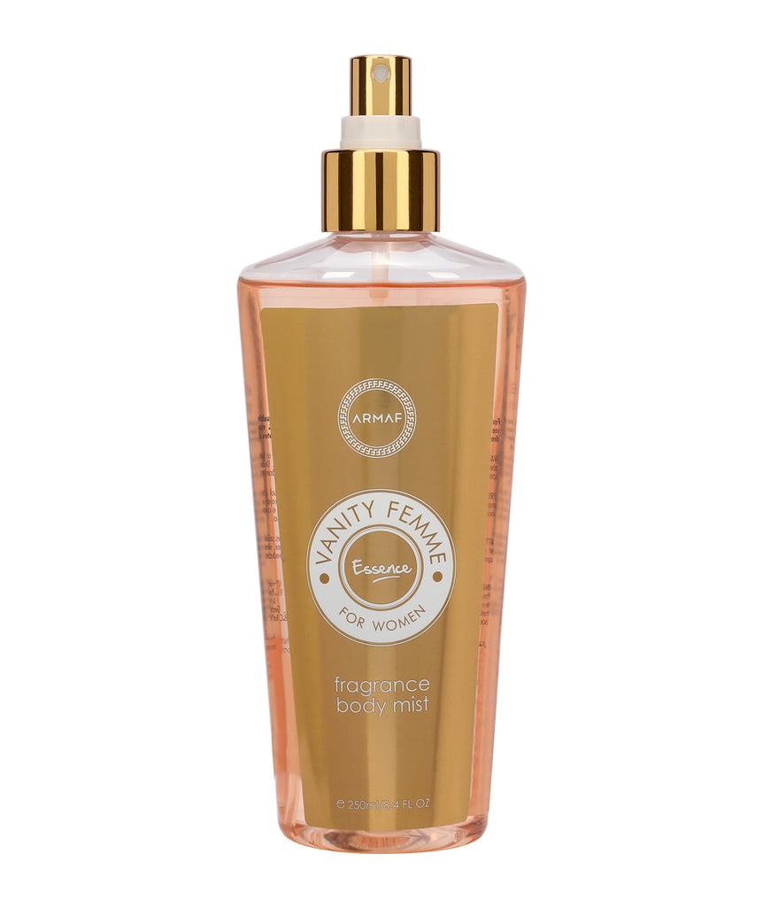 Armaf Vanity Femme Essence Fragrance Body Mist 250ml 8.4 Fl.oz. For Women | Long Lasting | Alcohol Free Armaf Vanity Femme Essence Fragrance Body Mist 250ml 8.4 Fl.oz. For Women | Long Lasting | Alcohol Free
