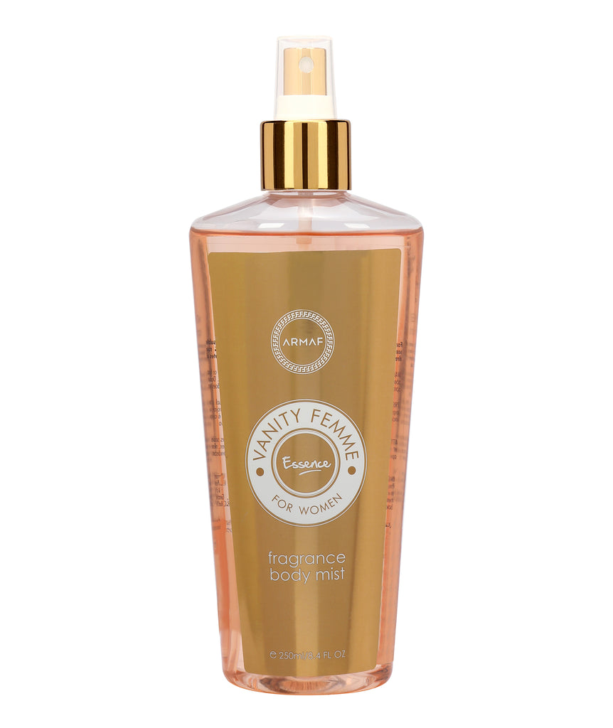 Armaf Vanity Femme Essence Fragrance Body Mist 250ml 8.4 Fl.oz. For Women | Long Lasting | Alcohol Free