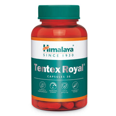 Himalaya Tentex Royal Capsules, Help Support Performance, Safe & Effective | 30 Capsules