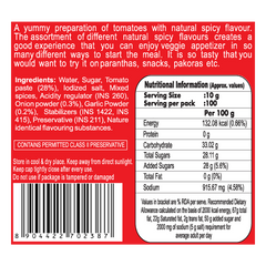 Patanjali Tomato Ketchup with Onion & Garlic 1kg