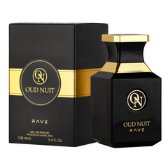 Rave Oud Nuit Eau De Parfum 100ml 3.4 Fl.oz. Unisex Luxury Fragrance | Long Lasting