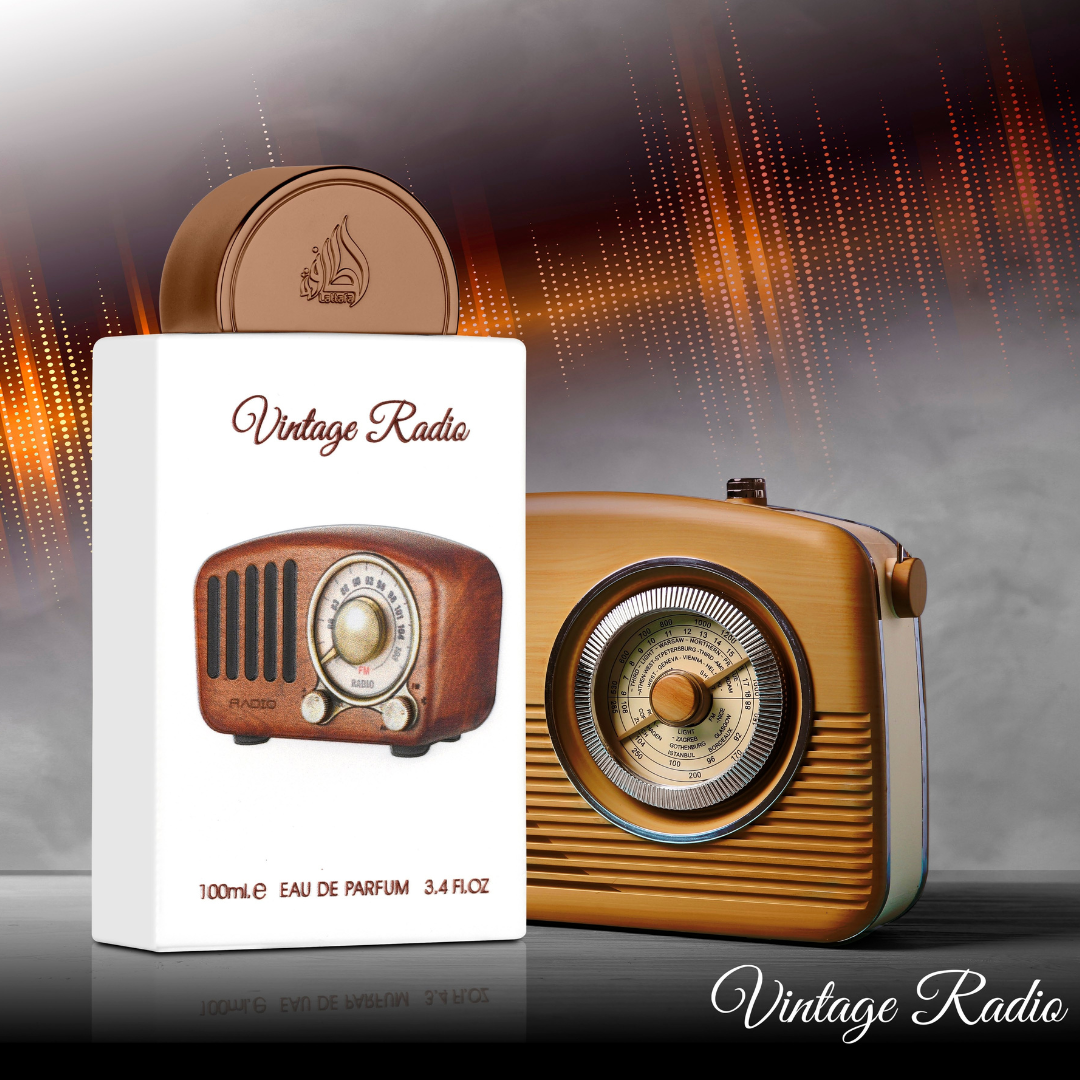 Lattafa Pride Vintage Radio Eau De Parfum 100ml 3.4 Fl.oz. For Men & Women Lattafa Pride Vintage Radio Eau De Parfum 100ml 3.4 Fl.oz. For Men & Women