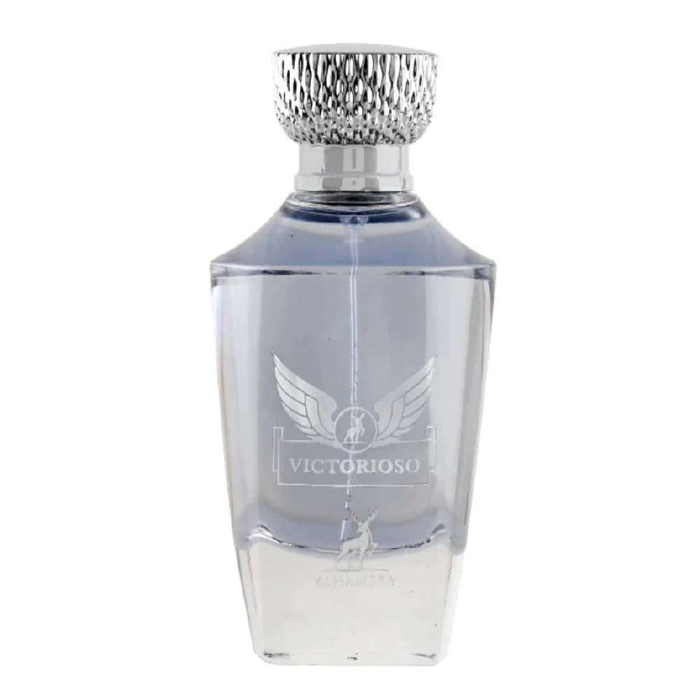 VICTORIOSO BY MAISON ALHAMBRA EAU DE PARFUM 100ML 3.4 FL.OZ. UNISEX FRAGRANCE VICTORIOSO BY MAISON ALHAMBRA EAU DE PARFUM 100ML 3.4 FL.OZ. UNISEX FRAGRANCE
