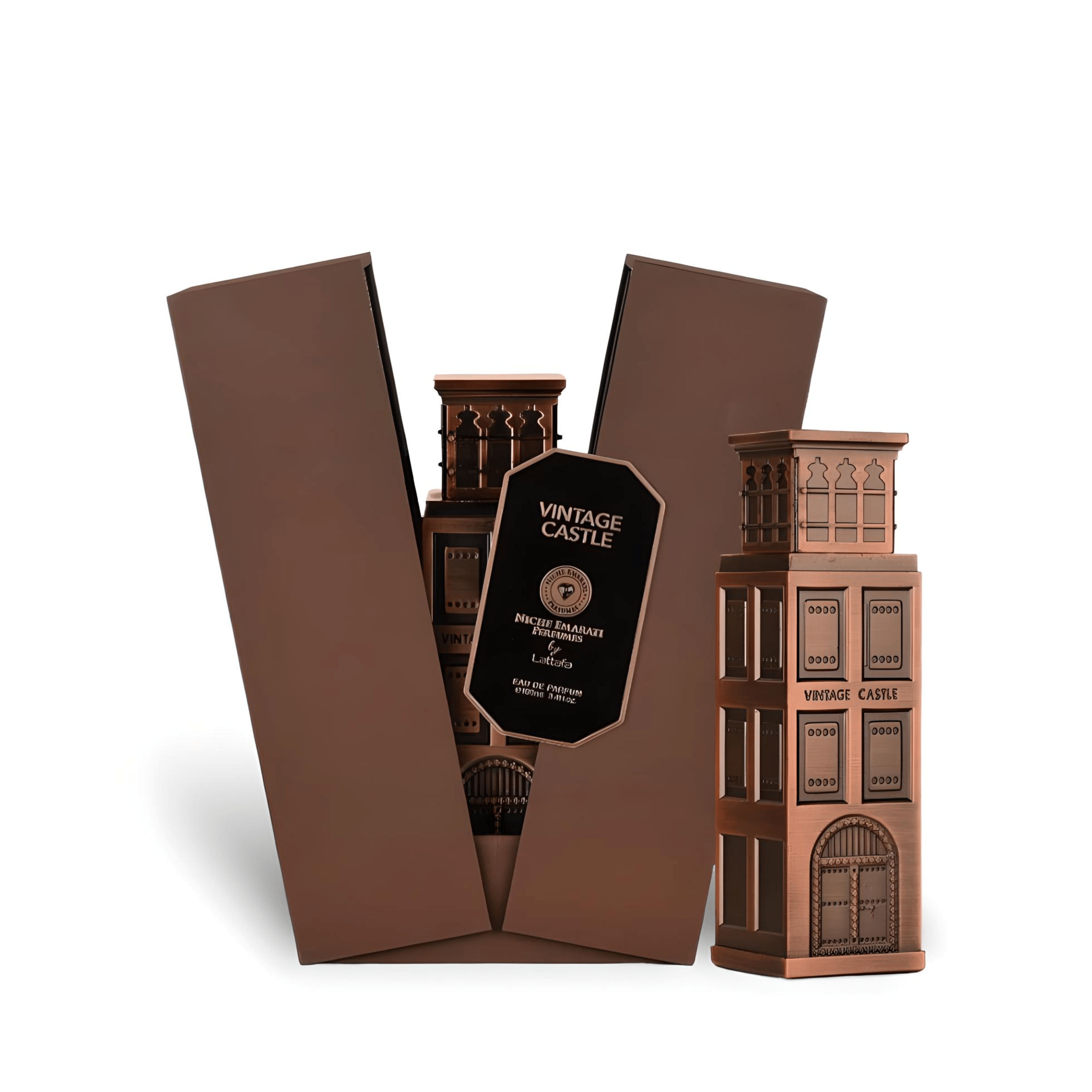NICHE EMARATI VINTAGE CASTLE BY LATTAFA EAU DE PARFUM 100ML 3.4 FL.OZ. FOR MEN & WOMEN NICHE EMARATI VINTAGE CASTLE BY LATTAFA EAU DE PARFUM 100ML 3.4 FL.OZ. FOR MEN & WOMEN