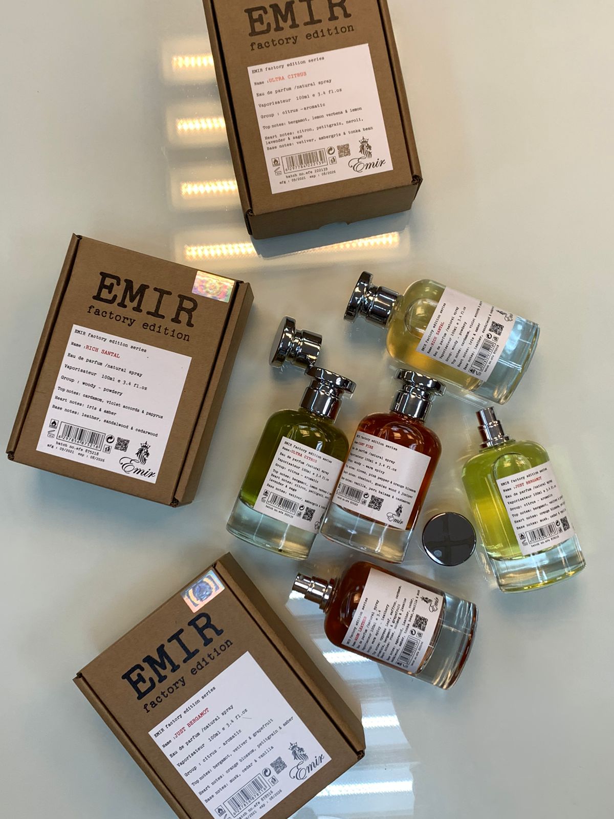 Emir Just Bergamot Factory Edition Eau De Parfum 100ml 3.4 Fl.oz. For Men & Women | Long Lasting | Daily Wear Emir Just Bergamot Factory Edition Eau De Parfum 100ml 3.4 Fl.oz. For Men & Women | Long Lasting | Daily Wear